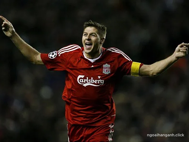 Top 5 cầu thủ số 8 - Steven Gerrard